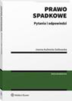 The cover of the book titled: Prawo spadkowe. Pytania i odpowiedzi