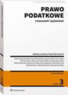 The cover of the book titled: Prawo podatkowe z kazusami i pytaniami