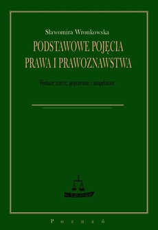 The cover of the book titled: Podstawowe pojęcia prawa i prawoznawstwa