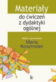 The cover of the book titled: Materiały do ćwiczeń z dydaktyki ogólnej