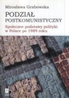 Обкладинка книги з назвою:Podział postkomunistyczny