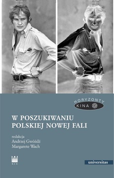 Обложка книги под заглавием:W poszukiwaniu polskiej Nowej Fali