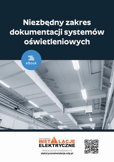 The cover of the book titled: Niezbędny zakres dokumentacji systemów oświetleniowych
