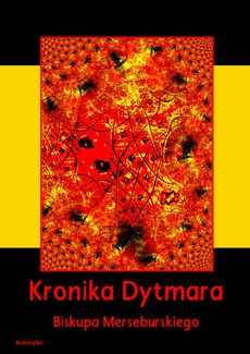 Обложка книги под заглавием:Kronika Dytmara biskupa merseburskiego