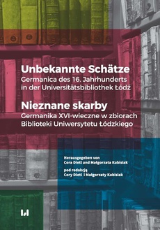 Обложка книги под заглавием:Unbekannte Schätze / Nieznane skarby