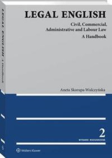 The cover of the book titled: Legal English. Civil, Commercial, Administrative and Labour Law