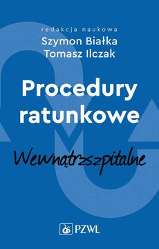 Обложка книги под заглавием:Procedury ratunkowe wewnątrzszpitalne Tom 2