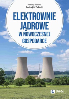Обложка книги под заглавием:Elektrownie jądrowe w nowoczesnej gospodarce