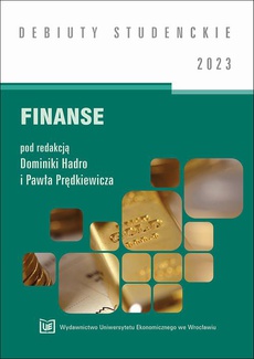 Okładka książki o tytule: Finanse 2023 [DEBIUTY STUDENCKIE]