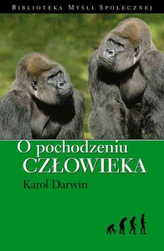 The cover of the book titled: O pochodzeniu człowieka