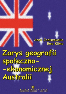 Обложка книги под заглавием:Zarys geografii społeczno-ekonomicznej Australii