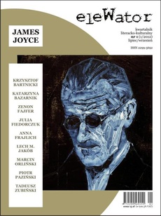 Okładka książki o tytule: eleWator 1 (1/2012) - James Joyce