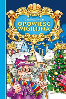 Обложка книги под заглавием:Opowieść wigilijna