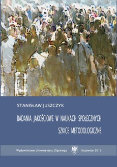 The cover of the book titled: Badania jakościowe w naukach społecznych