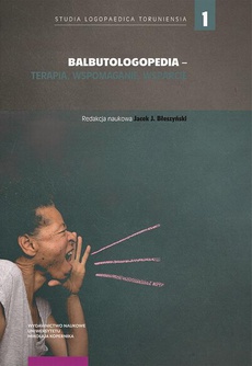 Обложка книги под заглавием:Balbutologopedia – terapia, wspomaganie, wsparcie