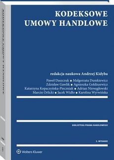 The cover of the book titled: Kodeksowe umowy handlowe
