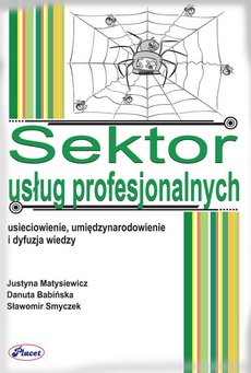 The cover of the book titled: Sektor usług profesjonalnych