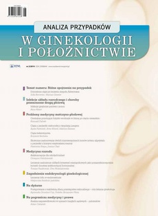 Okładka książki o tytule: Analiza przypadków w ginekologii i położnictwie 2/2014