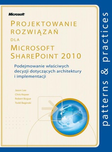 Okładka książki o tytule: Projektowanie rozwiązań dla Microsoft SharePoint 2010