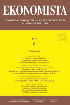 Обкладинка книги з назвою:Ekonomista 2017 nr 6