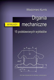 Обложка книги под заглавием:Drgania mechaniczne. 15 podstawowych wykładów