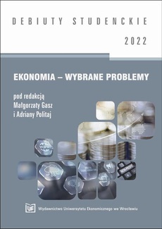 Okładka książki o tytule: Ekonomia – Wybrane problemy 2022