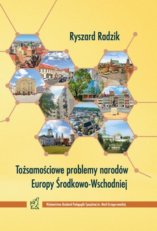 Обложка книги под заглавием:Tożsamościowe problemy narodów Europy Środkowo-Wschodniej