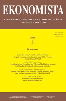 Обложка книги под заглавием:Ekonomista 2020 nr 3