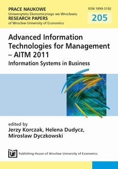 The cover of the book titled: Advanced Information Technologies for Management-AITM 2011