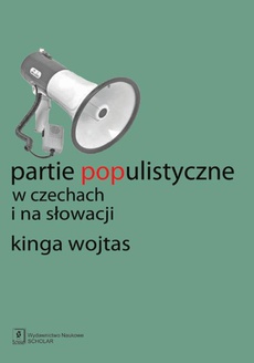 Okładka książki o tytule: Partie populistyczne w Czechach i na Słowacji