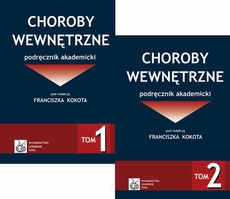 The cover of the book titled: Choroby wewnętrzne. Podręcznik akademicki. Tom 1-2