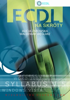 The cover of the book titled: ECDL na skróty