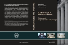 The cover of the book titled: Edukacja dla bezpieczeństwa kulturowego
