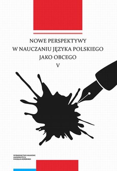 Okładka książki o tytule: Nowe perspektywy w nauczaniu języka polskiego jako obcego V