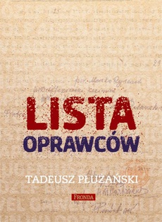 The cover of the book titled: Lista oprawców