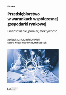 The cover of the book titled: Przedsiębiorstwo w warunkach współczesnej gospodarki rynkowej