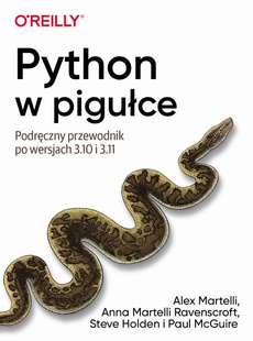 The cover of the book titled: Python w pigułce