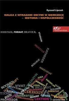 Okładka książki o tytule: Walka z wyrazami obcymi w Niemczech - historia i współczesność