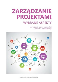Обложка книги под заглавием:Zarządzanie projektami. Wybrane aspekty