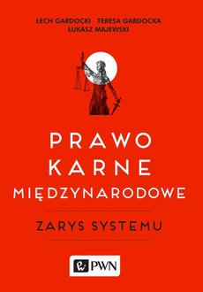 The cover of the book titled: Prawo karne międzynarodowe