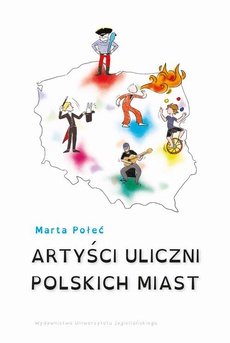 The cover of the book titled: Artyści uliczni polskich miast