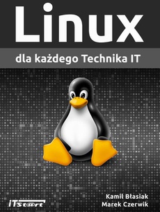 The cover of the book titled: Linux dla każdego Technika IT