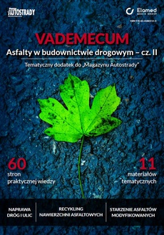 The cover of the book titled: Vademecum Asfalty w budownictwie drogowym - cz. II