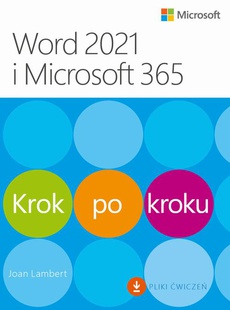 The cover of the book titled: Word 2021 i Microsoft 365 Krok po kroku