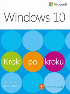 The cover of the book titled: Windows 10 Krok po kroku