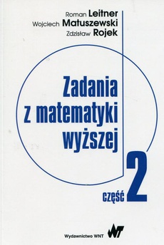 The cover of the book titled: Zadania z matematyki wyższej. Część 2