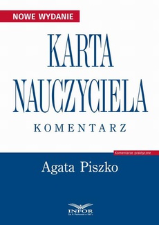 The cover of the book titled: Karta Nauczyciela Komentarz
