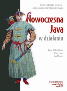 The cover of the book titled: Nowoczesna Java w działaniu