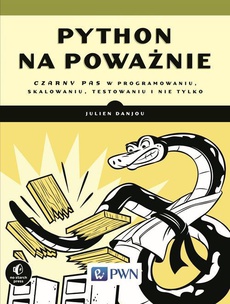 The cover of the book titled: Python na poważnie