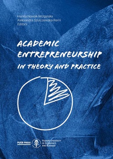 The cover of the book titled: Academic entrepreneurship in theory and practice
